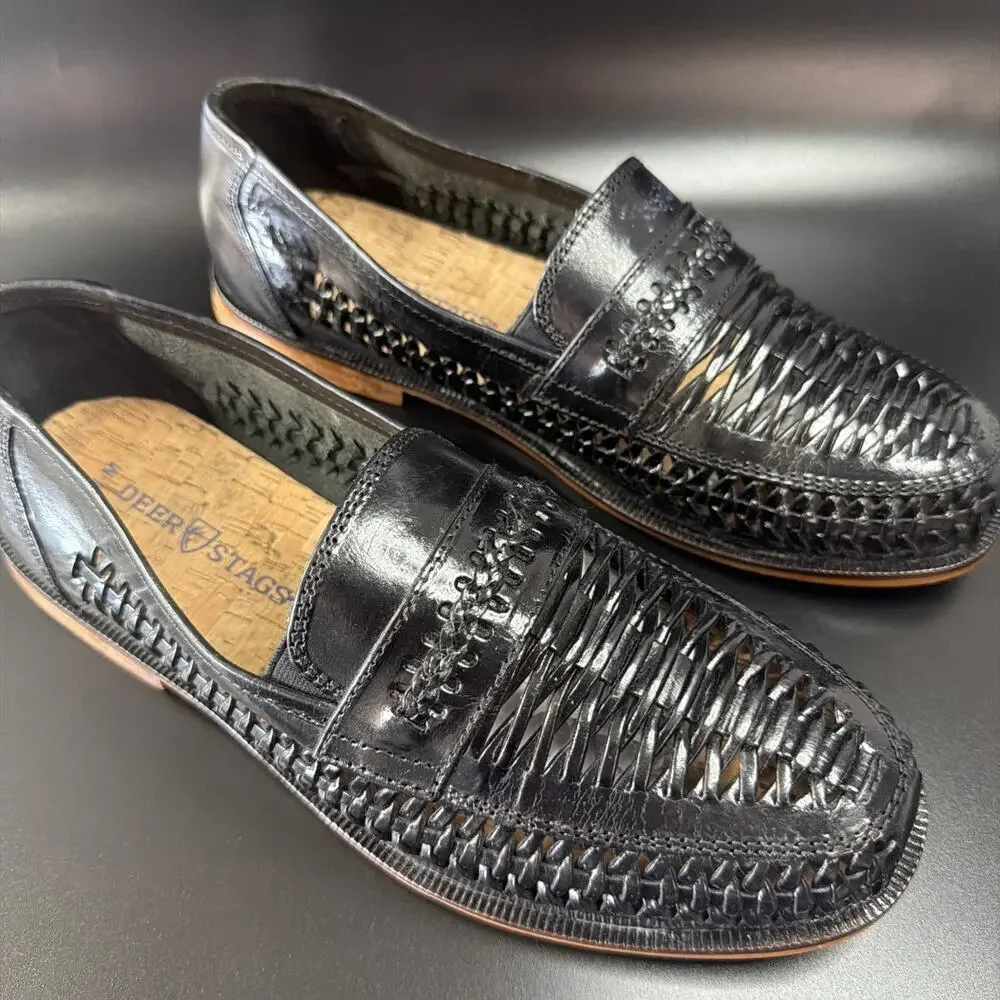 Deer Stags Antonio Dark Brown Sandals Mens Size 8.5 !Ships Same Day!